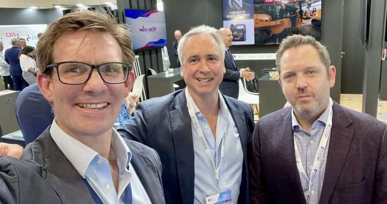 june angus macdonald attends poisdonia shiiping event in athen alongside hexagon europe sa and sulnox group colleagues